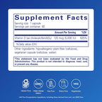 Cápsulas puras - Vitamina D3 5,000, 5000 IU, 1