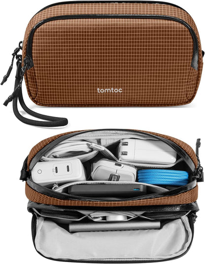 tomtoc Estuche organizador de viaje para electrónicos, resistente a...