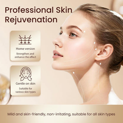 Masajeador facial y cuello, terapia de luz roja de mano, dispositiv...