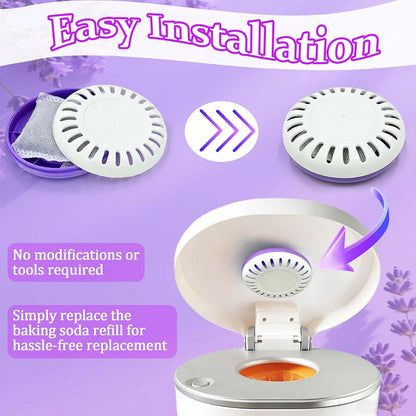 Shellshine Cartucho eliminador de olores para cubos de pañales Munc...