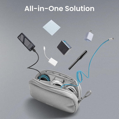 tomtoc Estuche organizador de accesorios de viaje para electrónicos...
