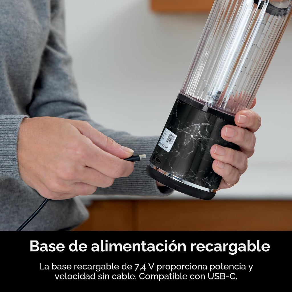 Ninja Blast Licuadora portátil, inalámbrica, recipiente de 18 onzas...