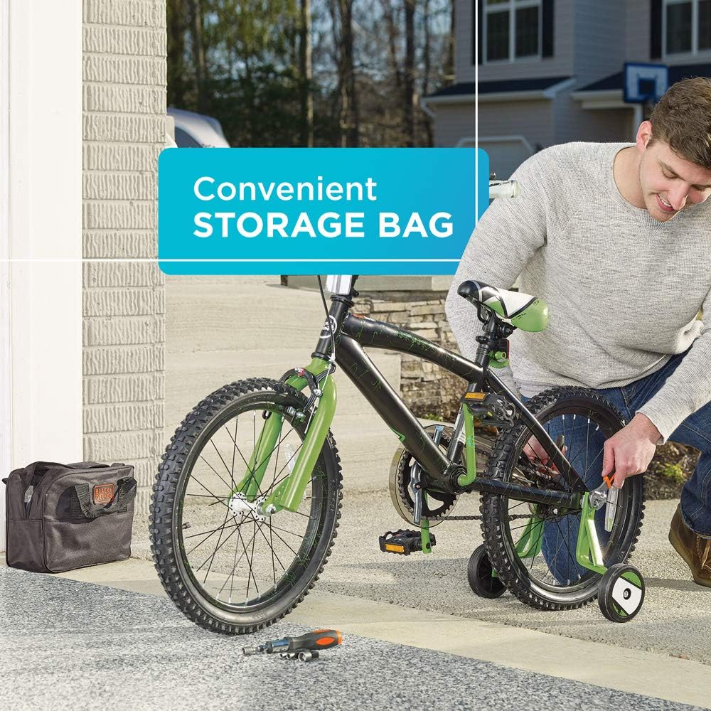 beyond by BLACK+DECKER Kit de herramientas para el hogar con taladr...