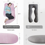 MOON PARK - Almohadas de embarazo y maternidad de cuerpo completo p...