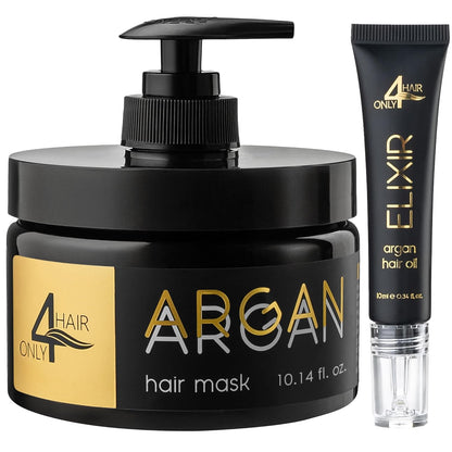 ONLY4HAIR Mascarilla reparadora capilar con aceite de argán