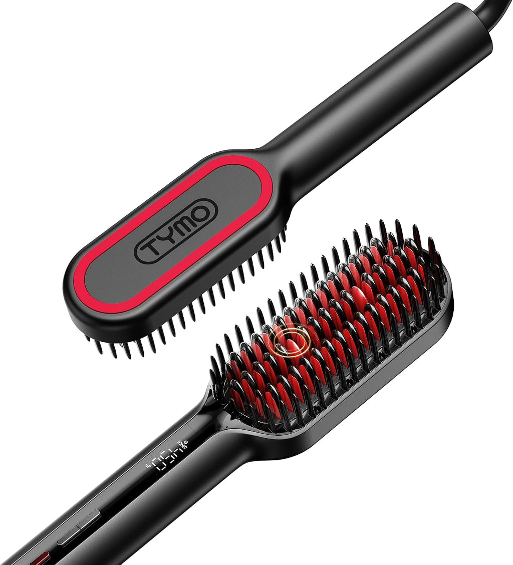 TYMO Cepillo Alisador de Cabello \u2013 Cepillo Alisador Compacto I...
