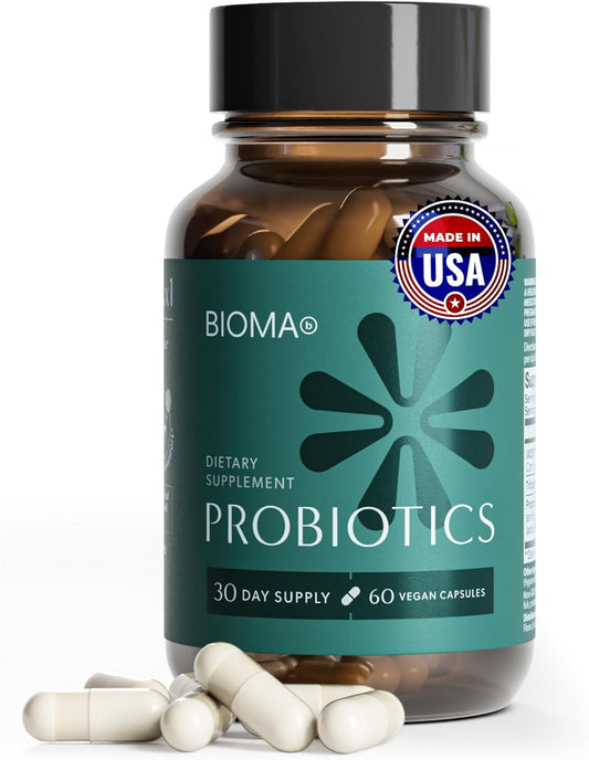 BIOMA Probióticos - Probiótico para la salud digestiva - Apoyo inte...