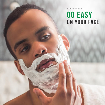 Edge Gel de afeitado para hombres, aloe calmante con dos veces el a...