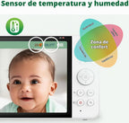 LeapFrog LF920-2HD Monitor de video de 2 cámaras con pantalla HD de...