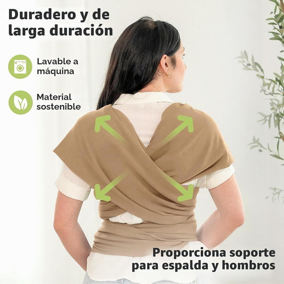 Portabebés Fular KeaBabies - Canguro de bebé todo en uno original d...