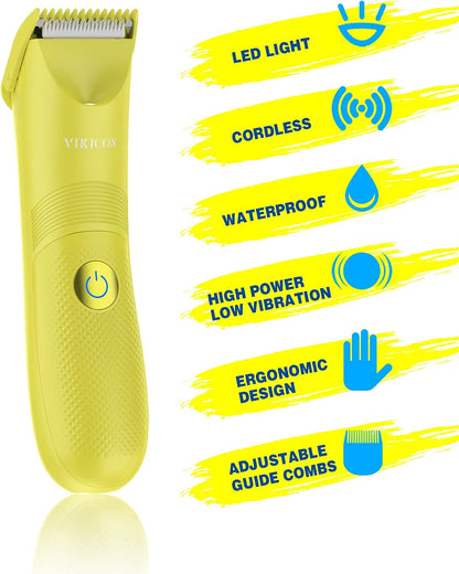 VIKICON Recortadora de Cabello Unisex - Recortadora Eléctrica Inalá...