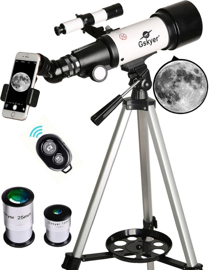 Gskyer Telescopio, 2.756 in Apertura 15.748 in AZ Mount Astronómico...