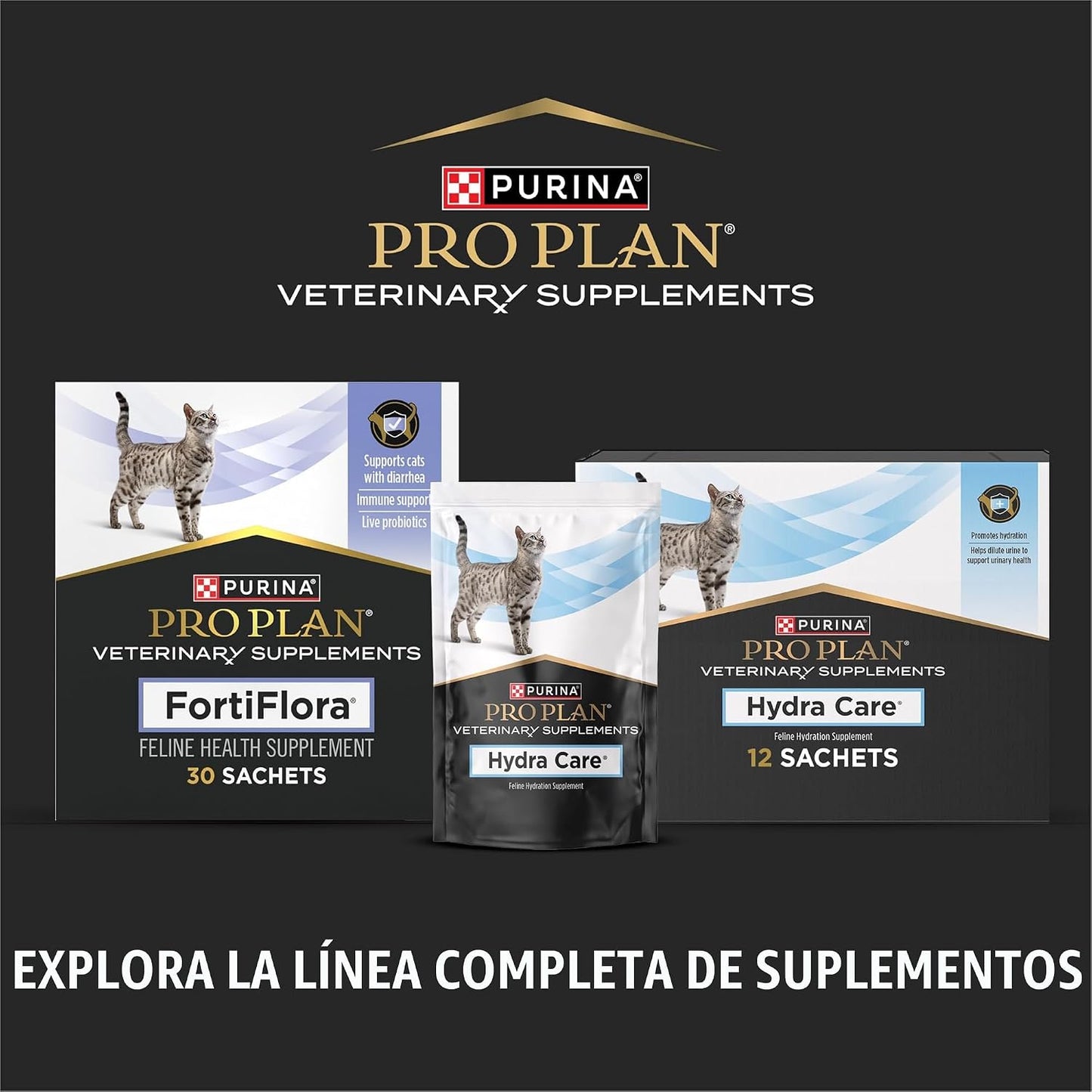 Pro Plan Veterinary Diets FortiFlora Suplemento diario en polvo pro...