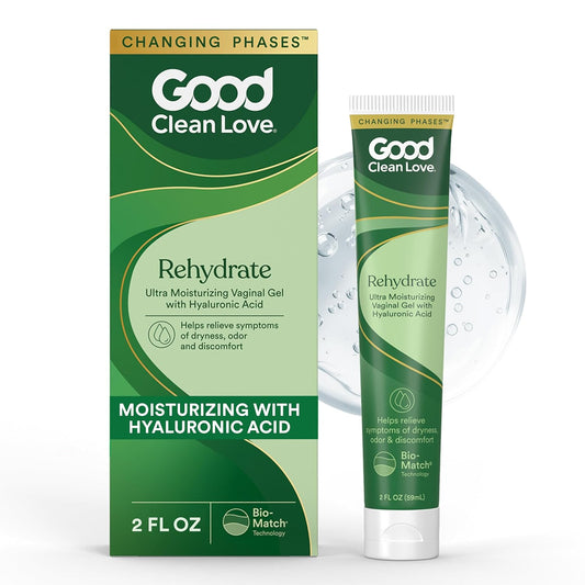 Good Clean Love Rehydrate Gel vaginal ultra hidratante con ácido hi...