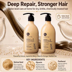Luseta Salon - Juego de champú y acondicionador con aceite de romer...