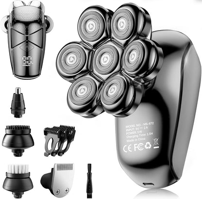 SHPAVVER Afeitadoras de cabeza para hombres calvos: maquinilla de a...
