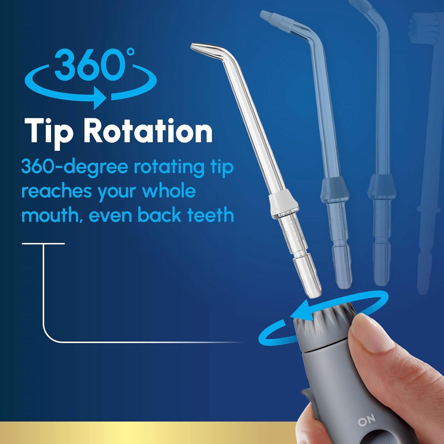 Waterpik Aquarius - Hilo dental de agua para limpieza de dientes, e...