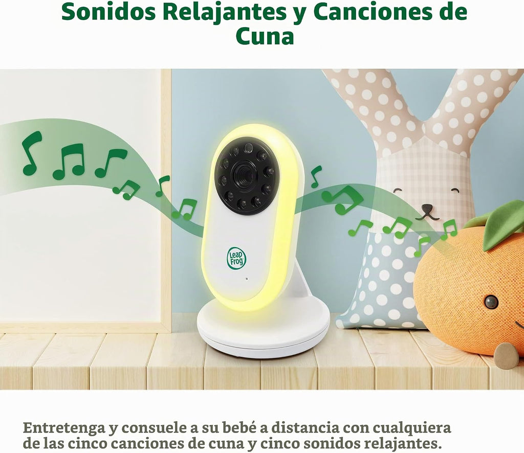 LeapFrog Monitor de bebé LF2423, sin WiFi, pantalla IPS, blanco | B...