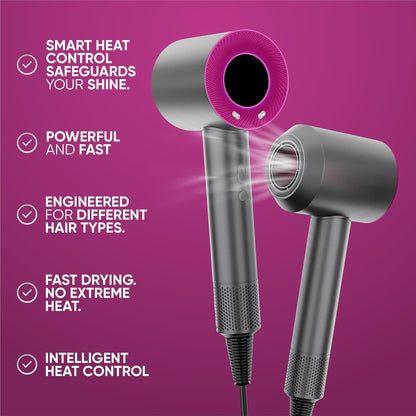Dysonin Super secador de pelo con potente motor digital para un sec...