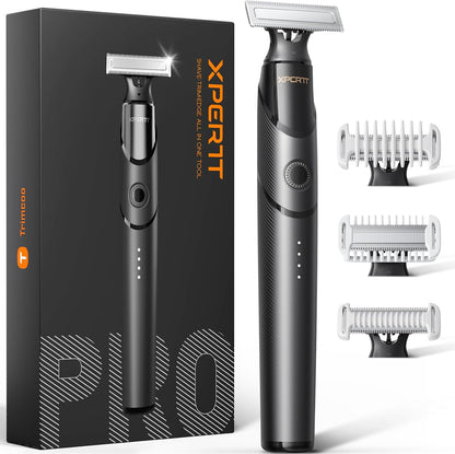 Trimcoo [2026 - Recortadora de pelo para barba y cuerpo mejorada pa...