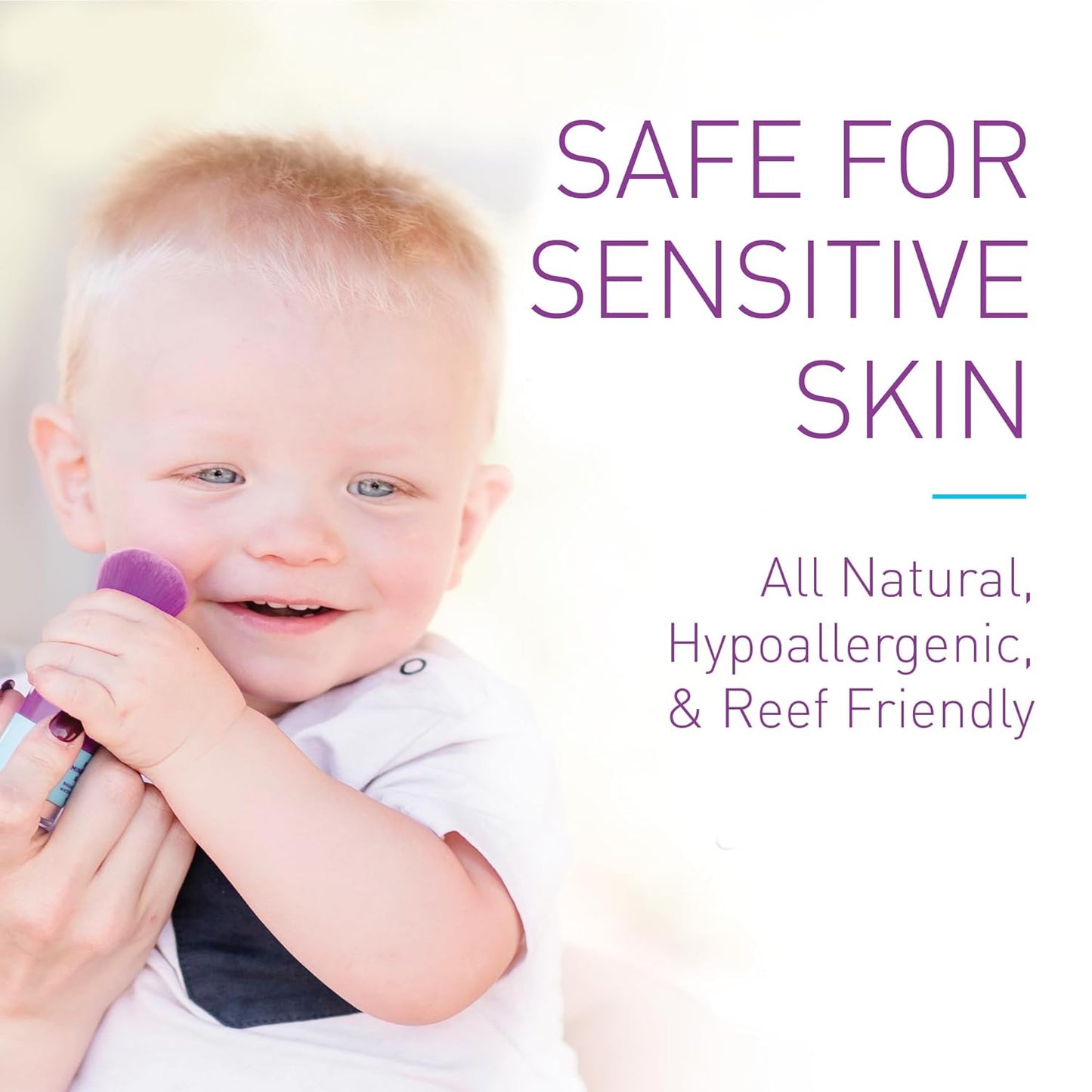 BOB KIDS SPF 30 Protector Solar en Polvo Mineral con Brocha, Protec...