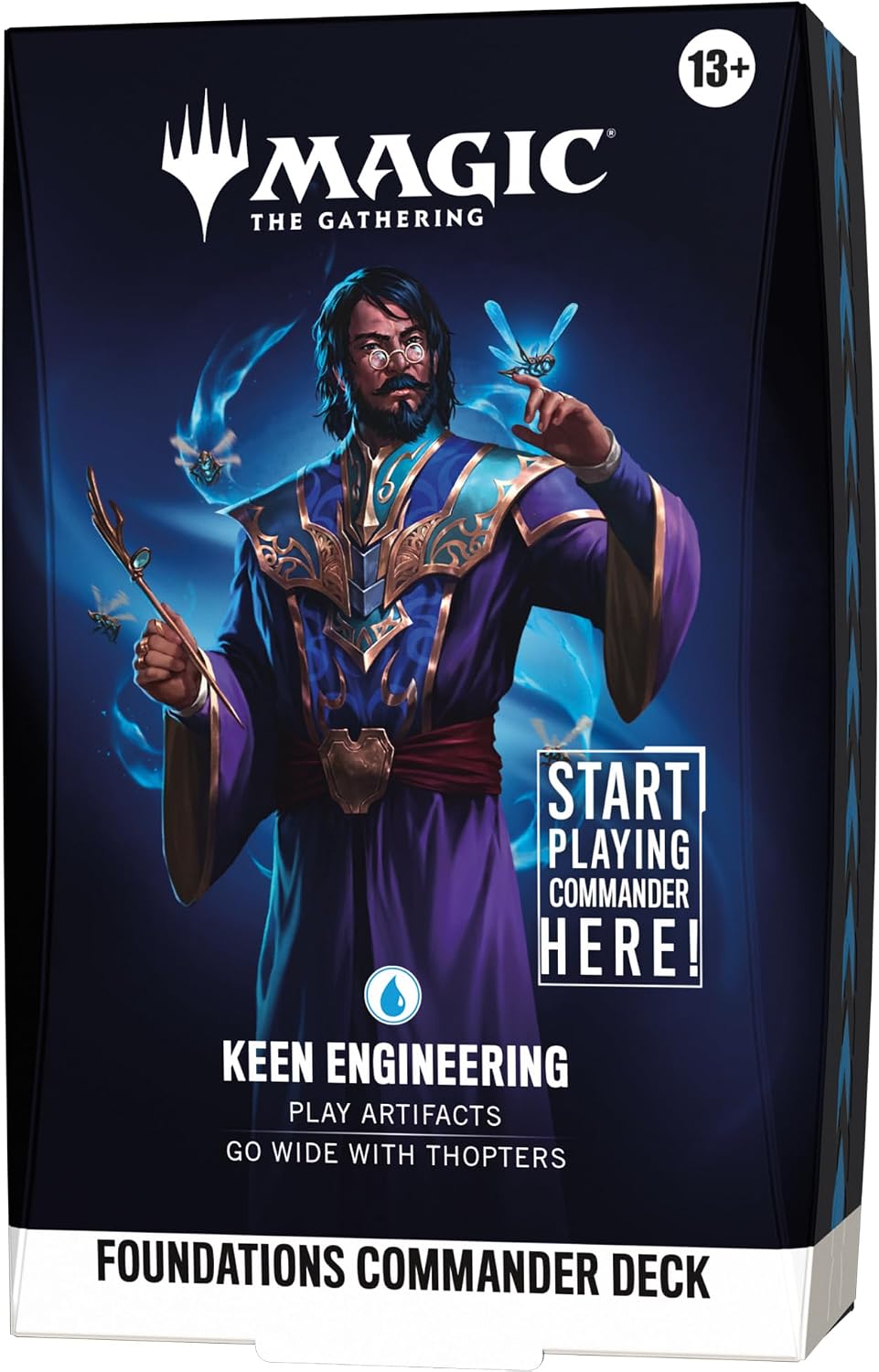 Mazo Commander de Magic: The Gathering Foundations - Keen Ingenierí...