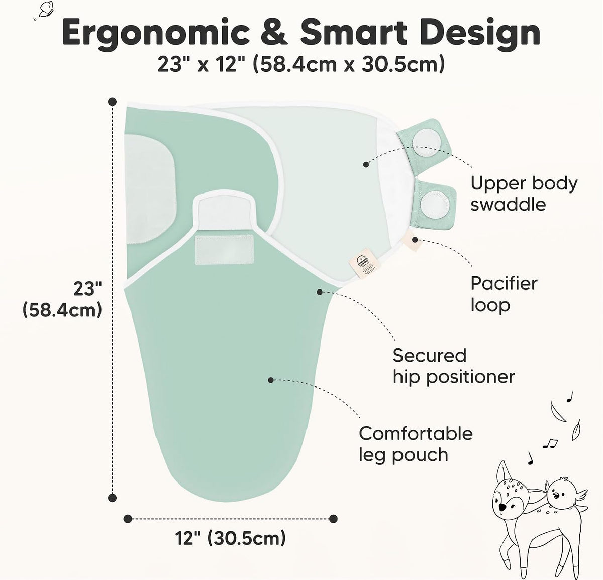 3 paquetes de sacos de dormir para bebé orgánicos - Saco de dormir...