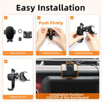 Soporte de teléfono para Jeep Wrangler / Gladiator 2018-2023, soporte de teléfono de automóvil para tablero de instrumentos - giratorio de 360° y ajustable - Soporte de teléfono celular manos libres