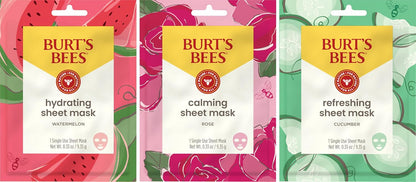 Burt's Bees Regalos para el día de la madre, juego de mascarill...