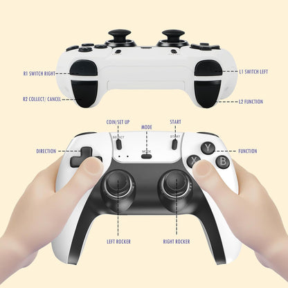 Wireless Retro Game Console Stick with 40000+ Games, Video Game Con...