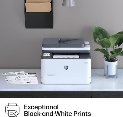 HP LaserJet Pro MFP 3101fdw Impresora láser inalámbrica en blanco y negro todo en uno, escáner, fotocopiadora, fax, ideal para la oficina (3G628F)