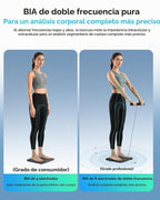Báscula inteligente arboleaf para peso corporal, BIA de 8 electrodo...