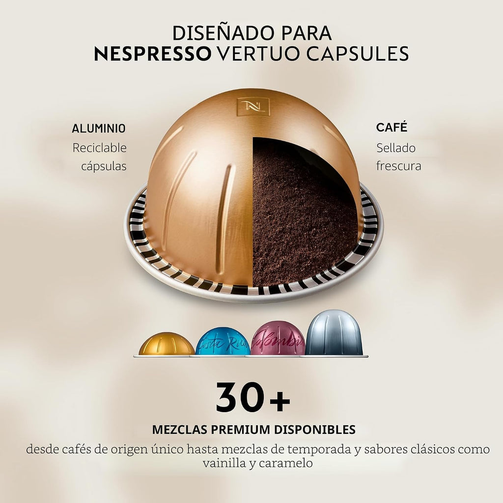Nespresso Vertuo Next Cafetera y Máquina de Espresso de Breville, R...