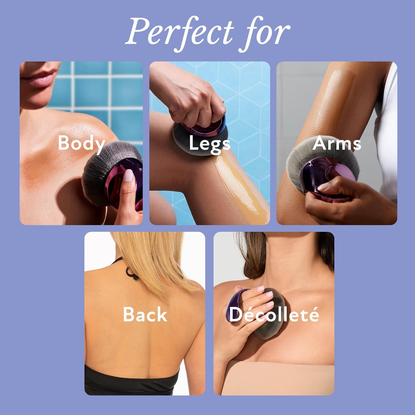 Westmore Beauty Cepillo Kabuki para mezclar y difuminar el cuerpo y...