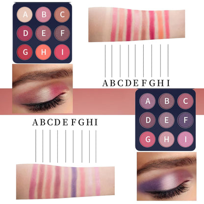 Kit de maquillaje para adolescentes, conjunto para mujeres, kits de maquillaje para festivales, juegos de maquillaje, regalo para adolescentes, niñas, regalo de viaje, juego de maquillaje de sombra de