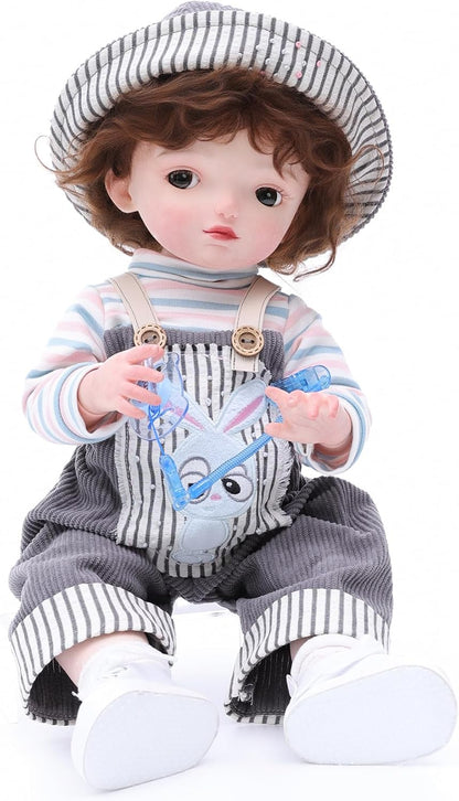 Cloveray BJD Dolls - Juego completo de muñecas articuladas de bola...