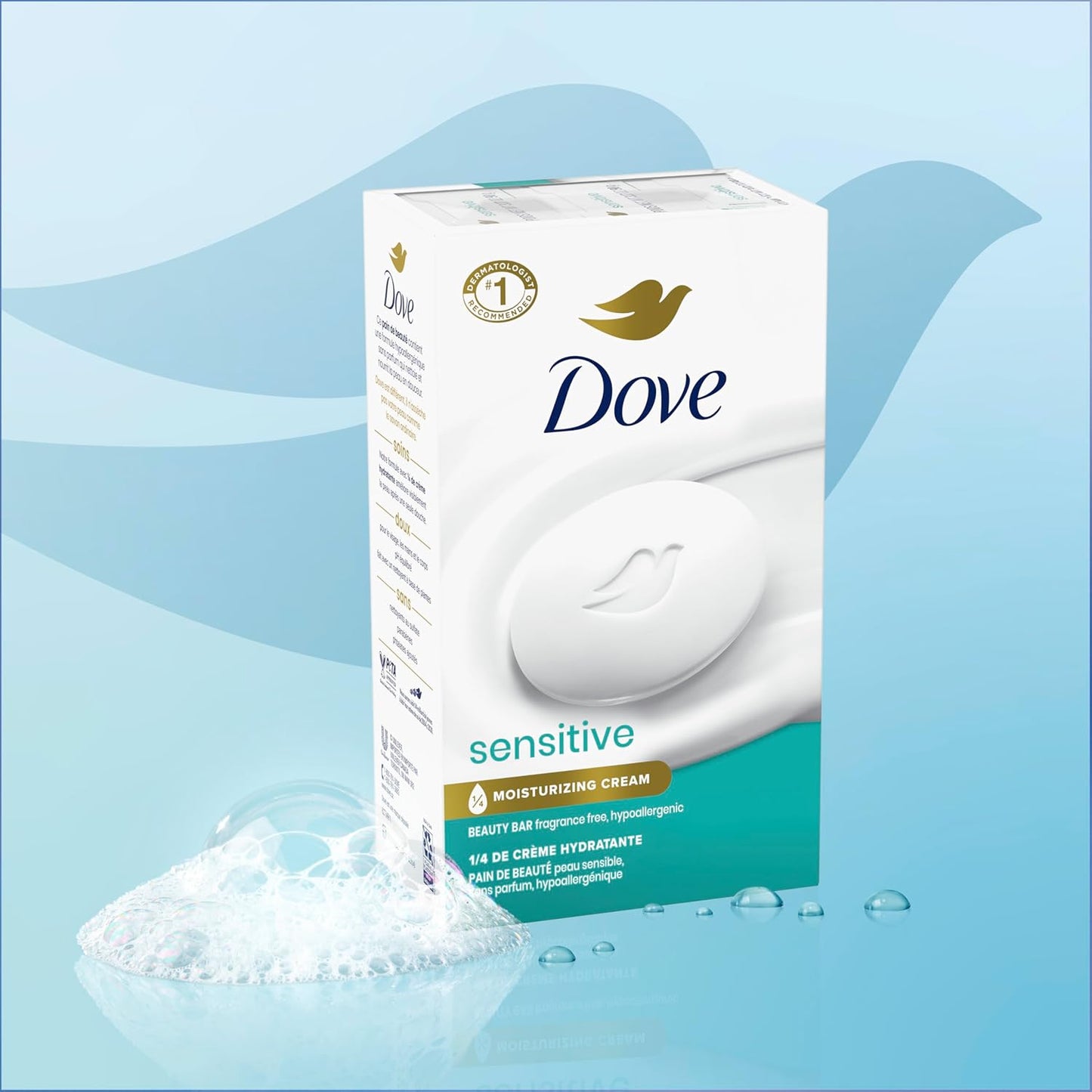 Palanca 2000 bar \u2013 4 oz, Piel sensible, 4 Bar, Blanco