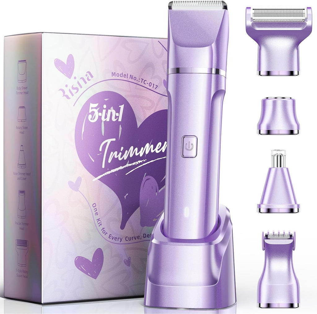 Risina Recortadora de bikini 5 en 1 para mujer, regalos para mujer,...