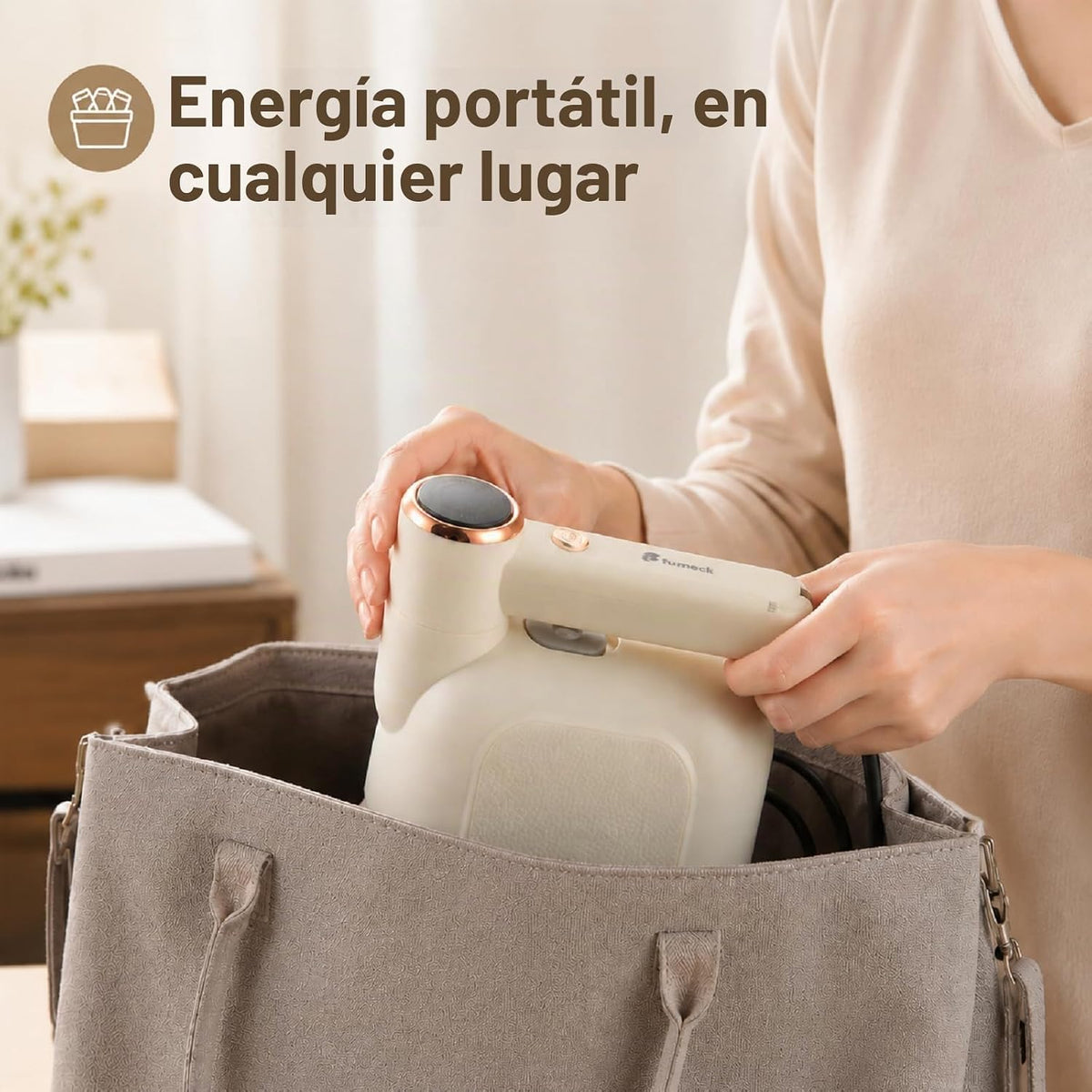 Vaporizador de viaje de mano para ropa, máquina de planchar de vapo...