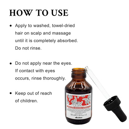 Davines Naturaltech ENERGIZING Tratamiento superactivo estacional, reduce la pérdida de cabello, mejora la densidad y el cuerpo del cabello, 3.38 onzas líquidas