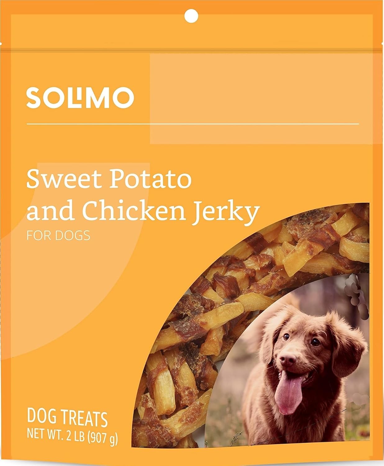 Marca de Amazon \u2013 Solimo Golosinas para perro de batata dulce...