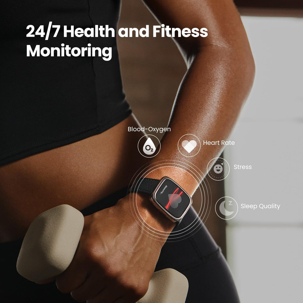 Amazfit Reloj inteligente Active 2 Premium de 1.75 pulgadas, crista...