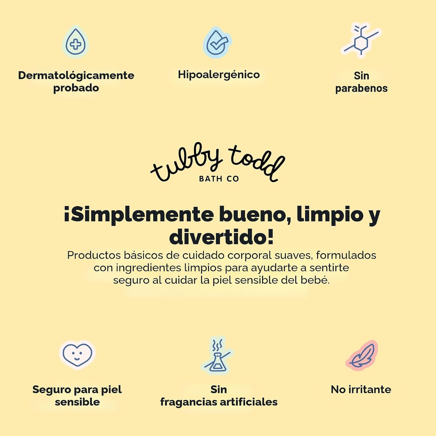 TUBBY TODD Pomada Para Todo - Crema para Eczema de Bebé - Crema Mul...