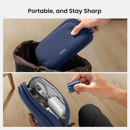 tomtoc Estuche Organizador Electrónico de Viaje, Bolsa de Almacenam...