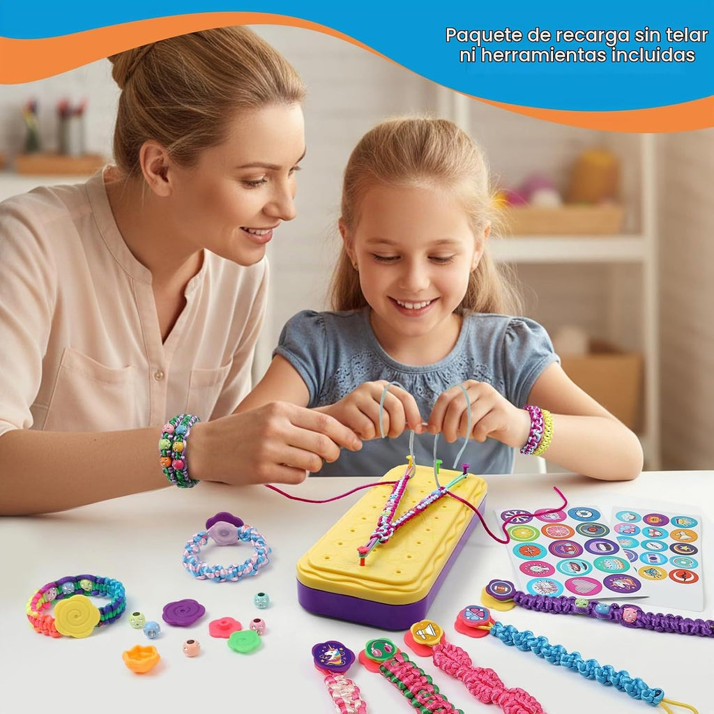 DDAI Kit de fabricación de pulseras de amistad para niñas - Juguete...