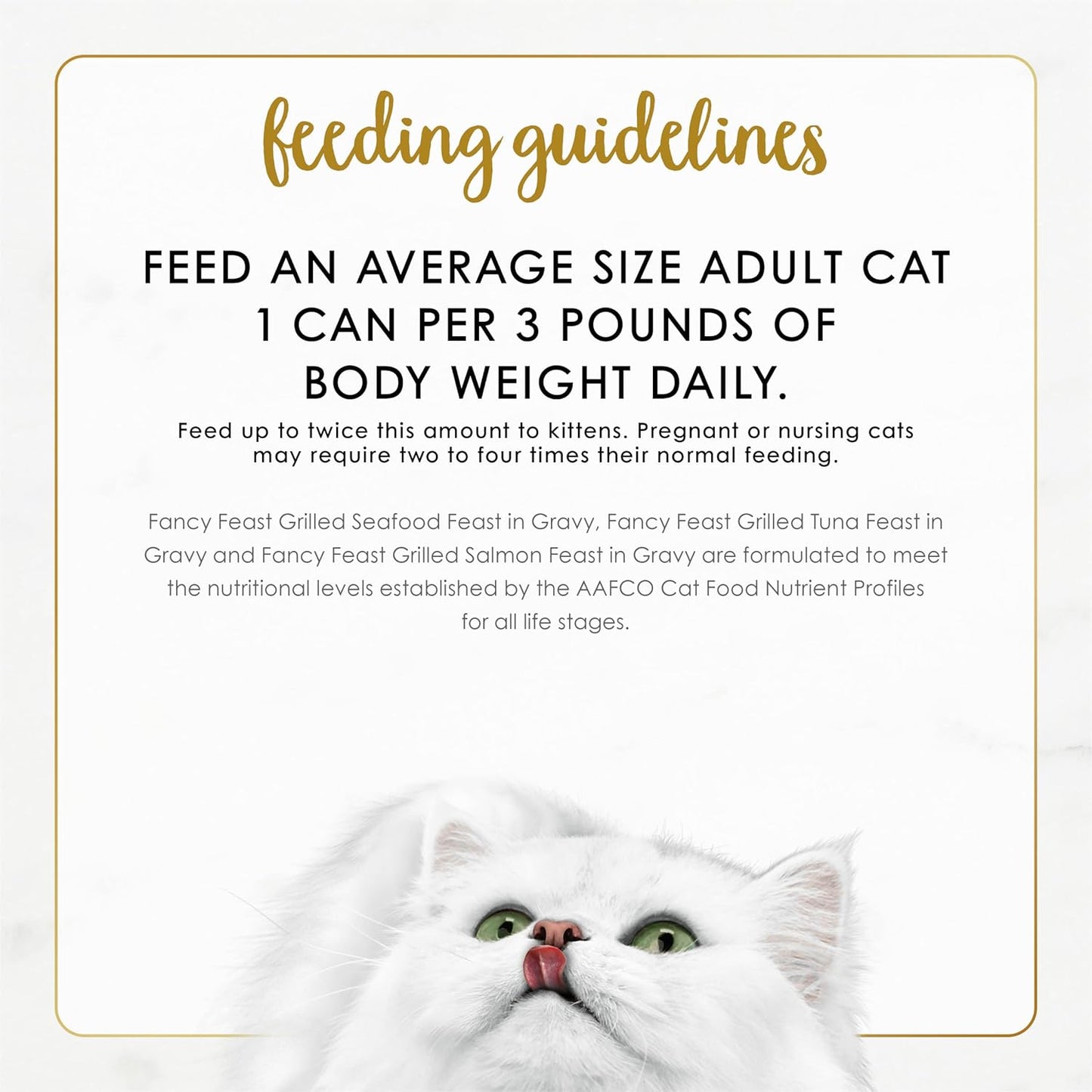 Purina Fancy Feast - Alimento húmedo a la parrilla para gatos, cole...