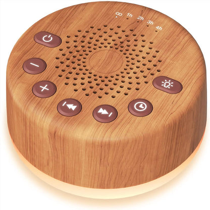 Máquina de Ruido Blanco Easysleep con 25 Sonidos Relajantes y Luces...