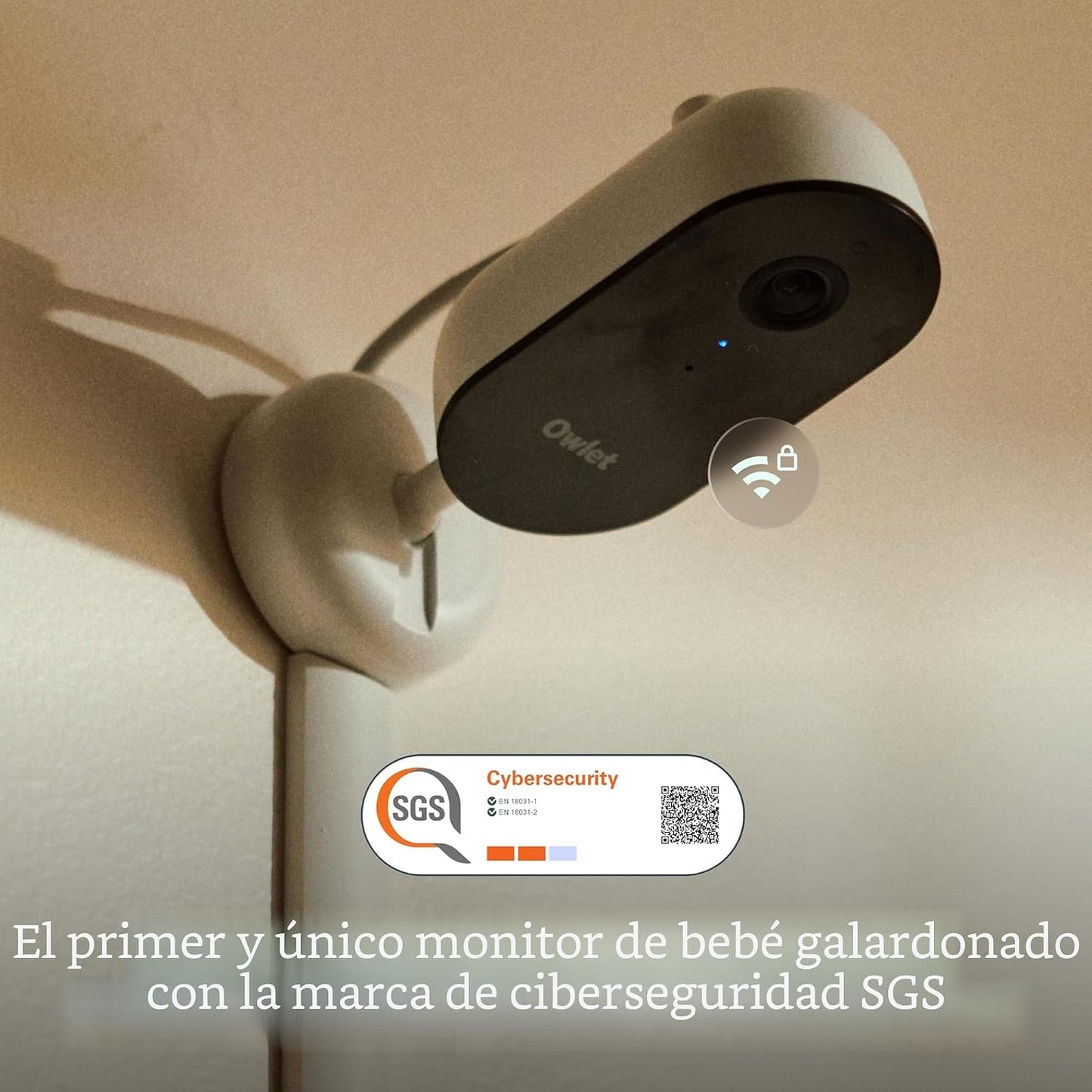 Paquete todo en uno de monitor inteligente para bebés Owlet Dream D...