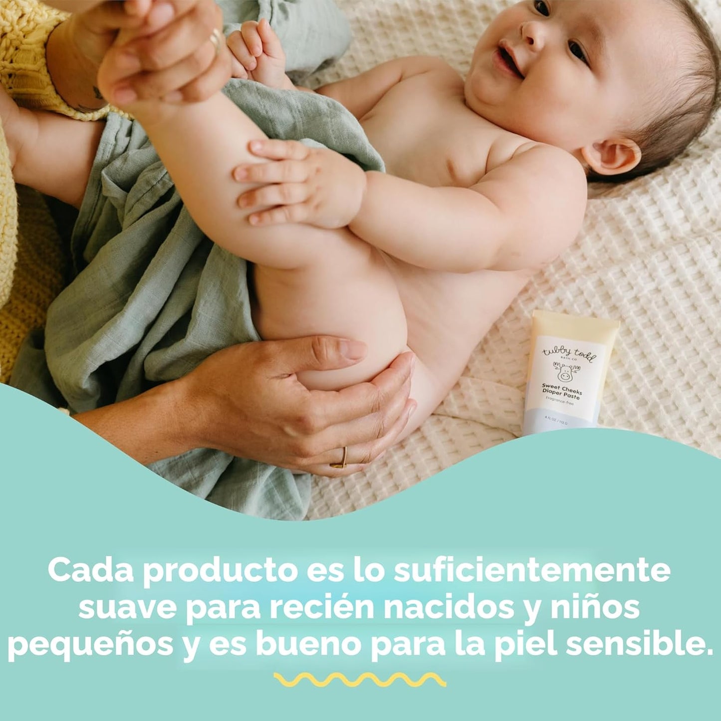 TUBBY TODD Baby Bundle - Conjunto de Cuidado de la Piel para Recién...