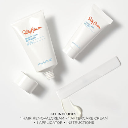 Sally Hansen Removedor de vello para la cara | Crema depilatoria +...
